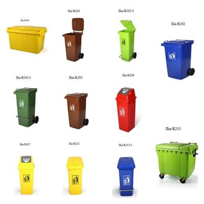 Plastic Recycling Bins