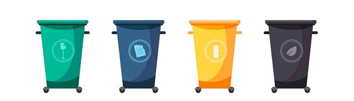 Plastic Recycle Bins