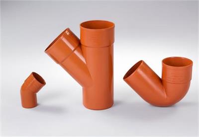 لوله و اتصالات فاضلاب ساختمانی UPVC سخت